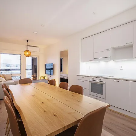 Brand New 2bdr With Private Sauna 公寓